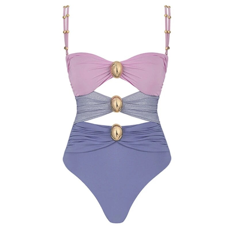 Conjunto de traje de baño de una pieza Jody