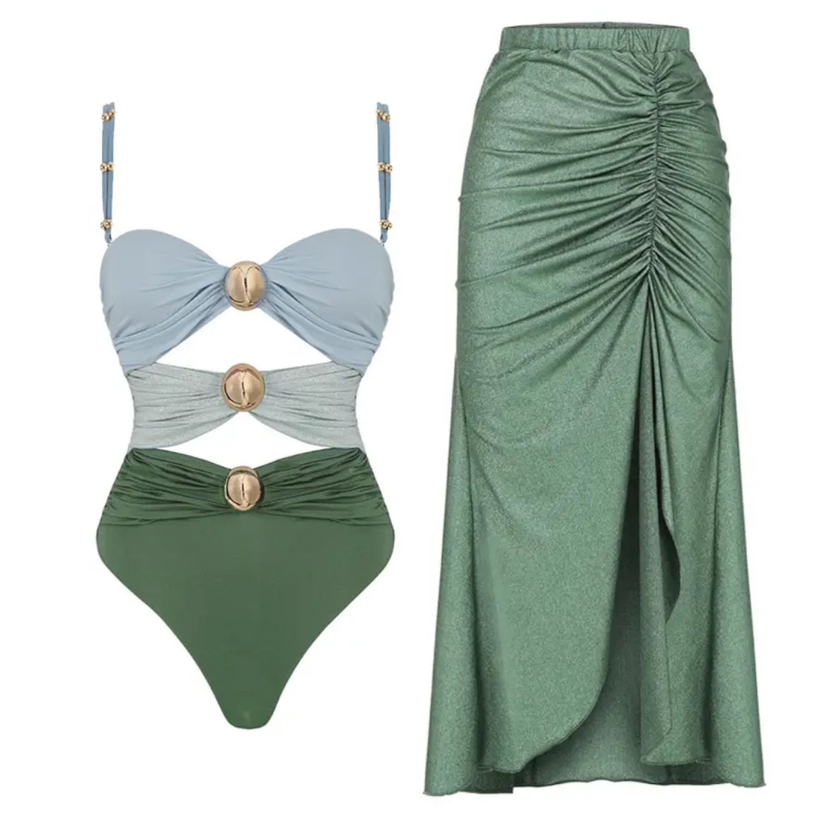 Conjunto de traje de baño de una pieza Jody