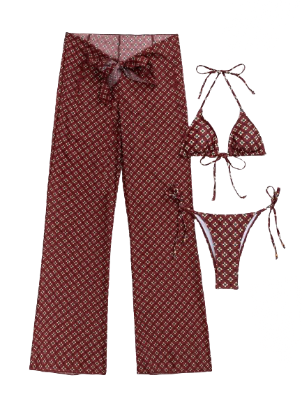 Conjunto de bikini y pantalón Sabrina