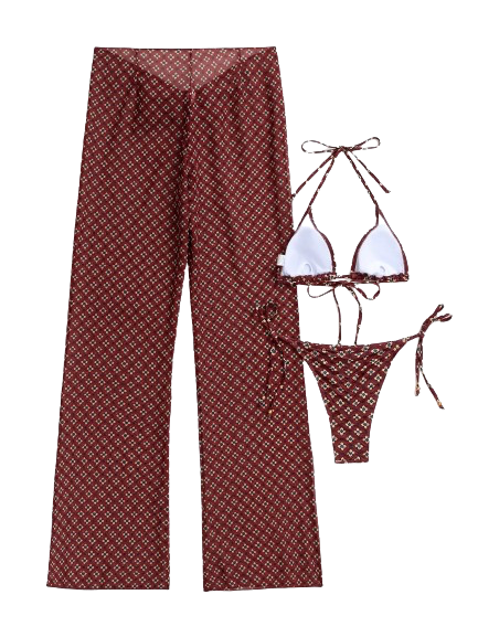 Conjunto de bikini y pantalón Sabrina