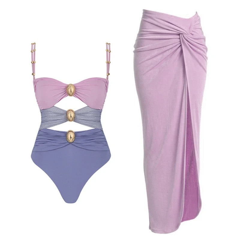 Conjunto de traje de baño de una pieza Jody