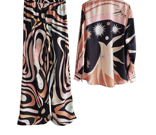 Kayleen Shirt and Pant Set