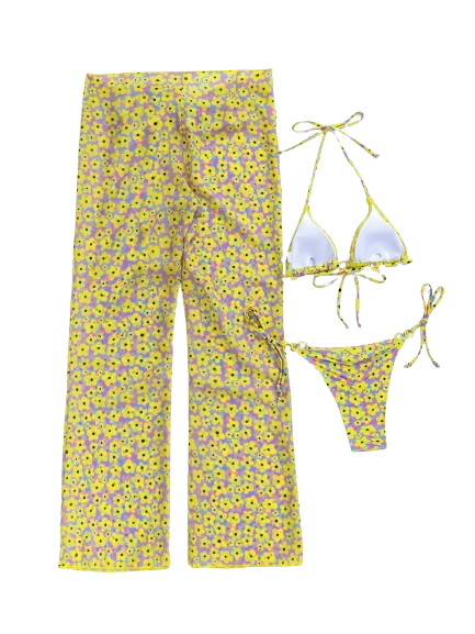 Conjunto de bikini y pantalón Sabrina
