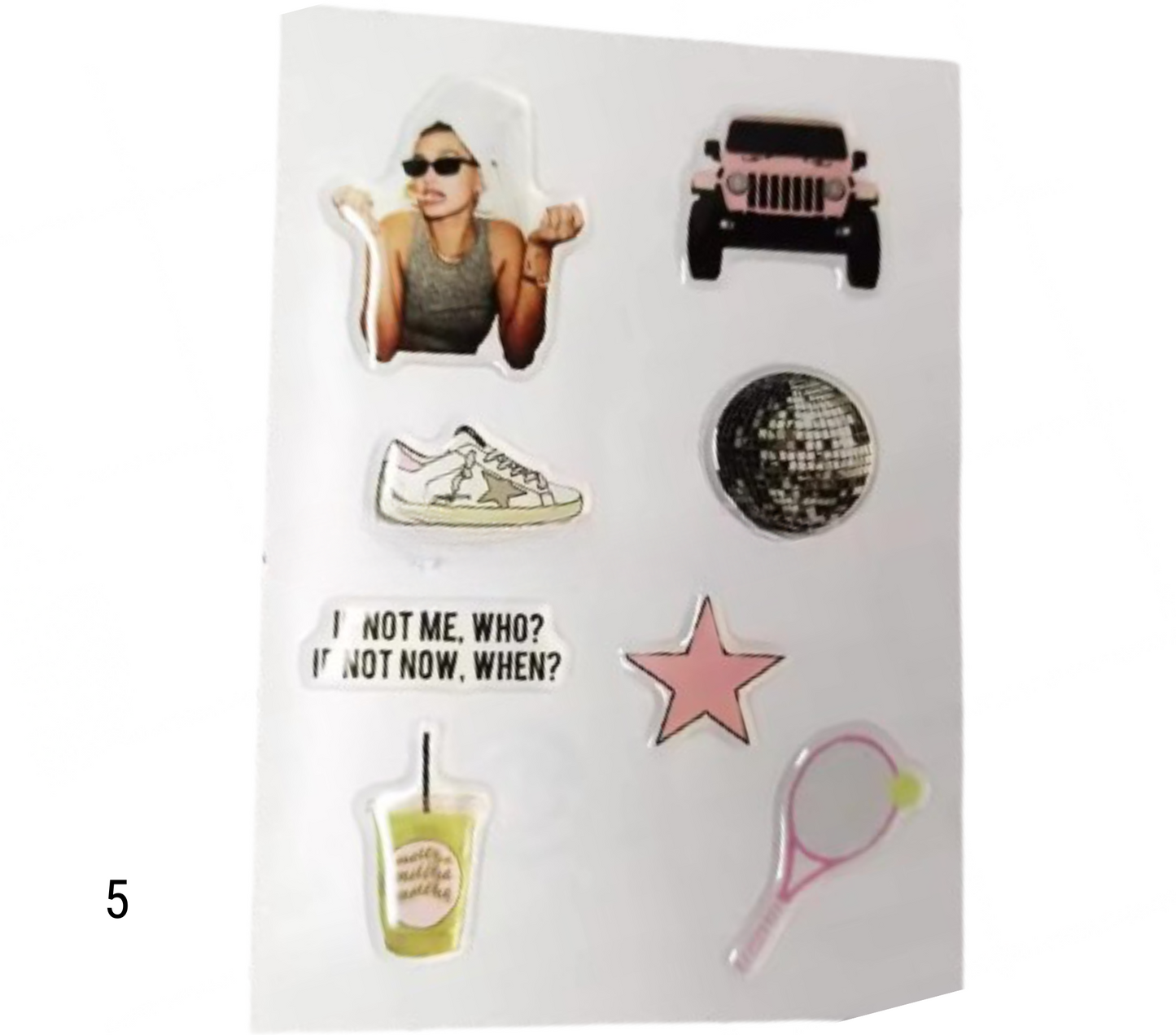 Arabella Boujee Tech Stickers